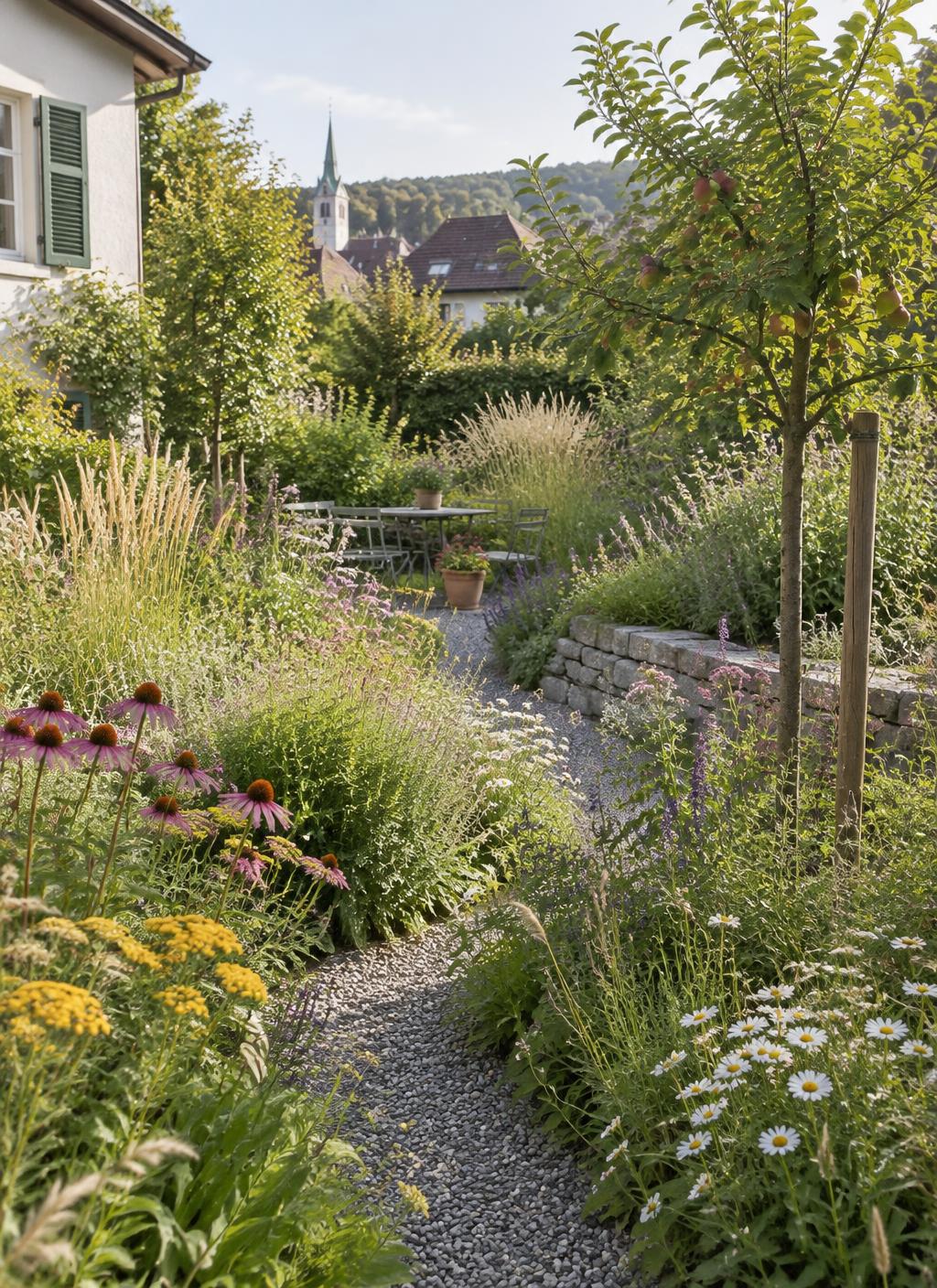 Naturgarten: Bepflanzung in Winterthur