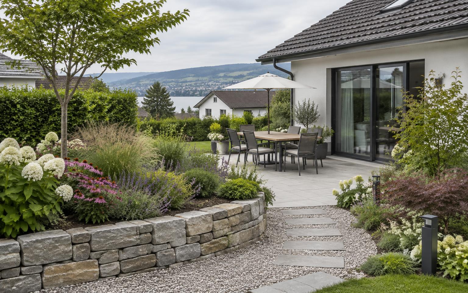 Gartenumgestaltung in Pfäffikon ZH